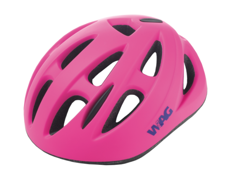 Wag Sky Kid Helmet 52-56cm Fluo Pink